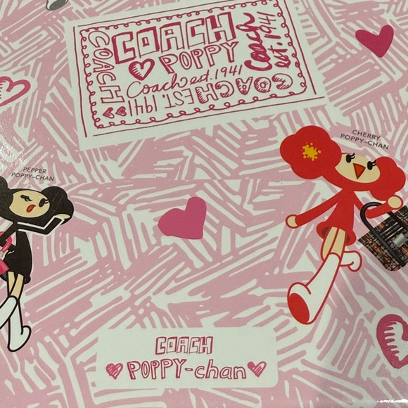 Coach Limited Edition Poppy-Chan Journal (5” x 7”)(NWT) - Picture 9 of 13